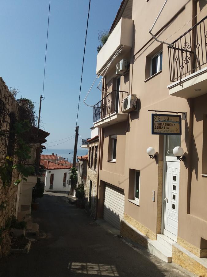 Eviali Apartments Límni Kültér fotó